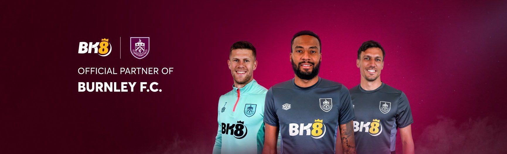 M88 EST - Đối tác chính thức của CLB Burnley